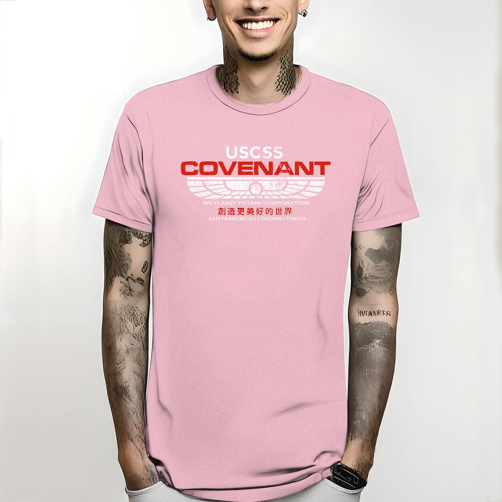 2024 Weyland Yutani Corp Xenomorph Predator Movie New Alien Covenant Crew Member T Shirt Harajuku Oversized Vintage T Shirt