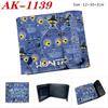 Anime Cartoon Rumi Zoey Demon Hunters PU Leather Wallet Card Bag Birthday Gift