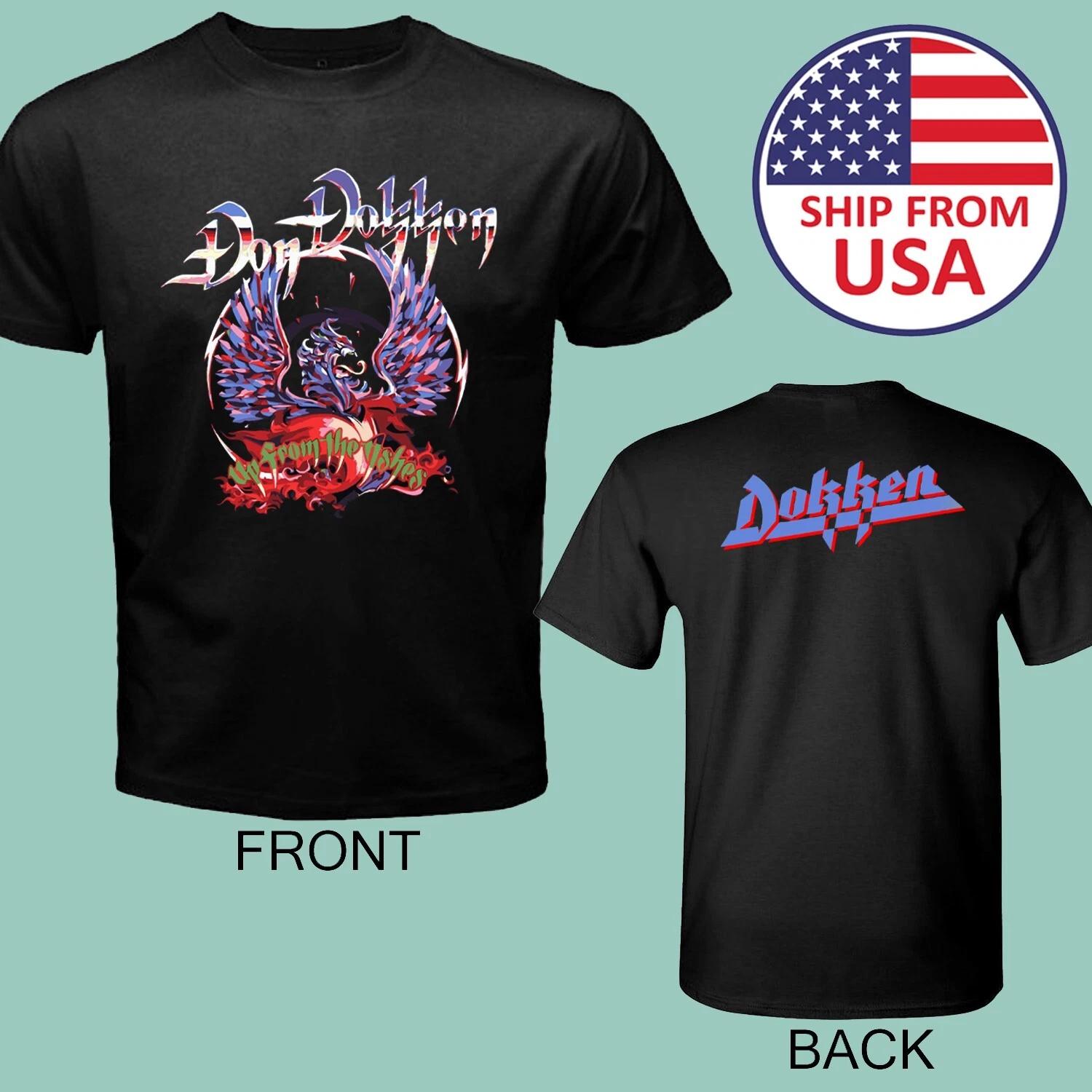 Don Dokken Men s Black Size S to 5XL 3XL