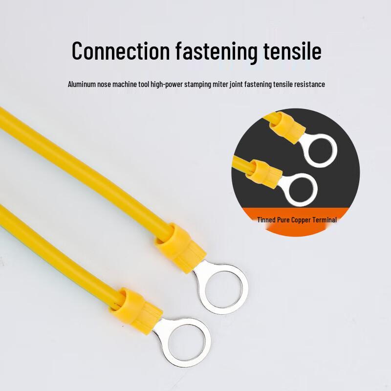 Yellow-Green Pure Copper Grounding Wire