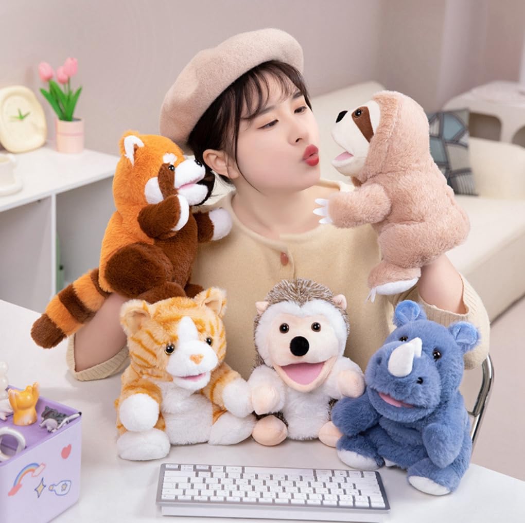 Muppet Puppet Hand Puppet Finger Puppet Ventriloquist Doll Mouth Dog