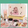 Cartoon Anime Makeup Organizer With Waterproof Pu Material For Women And Gift