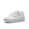 Anta Seaweed 3.0 Trendy Fashion Comfortable Versatile Thick Sole Height Increasing Skate Shoes Kids Sneaker White Gray 922628011-2