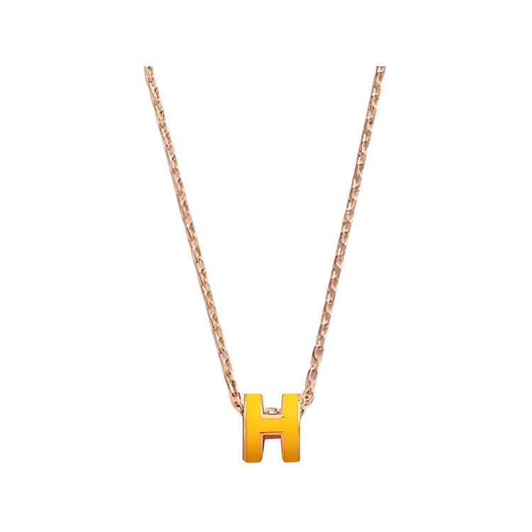 Hermes Pop H Series Letter Design Pendant Women Accessories Multicolor 109004609