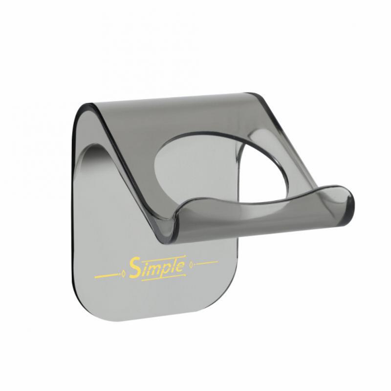 

Крючок для хранения бритвы, бесследная подставка, крючок для хранения, настенная полка для ванной комнаты, аксессуары для ванной комнаты для мужчин, настенные кухонные принадлежности, органайзер чёрный