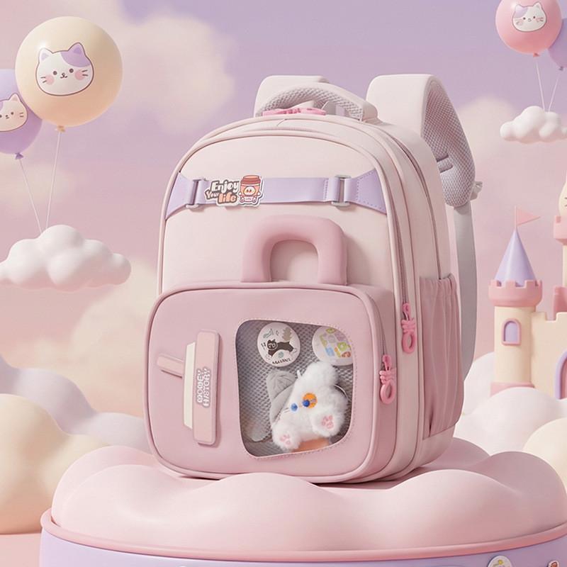 Childrens School Backpack With Large Capacity And Lightweight Oxford Fabric For Kindergarten Students