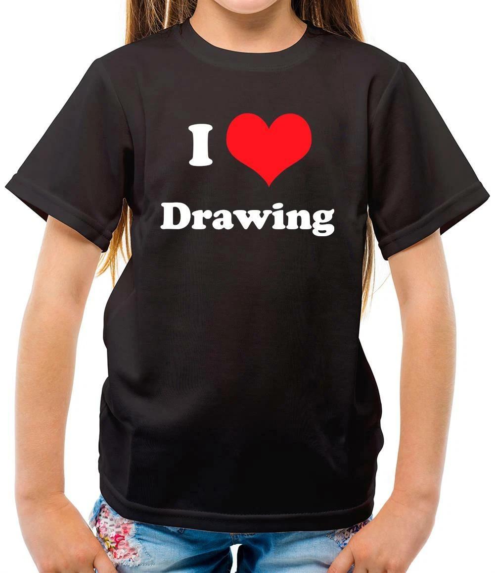 

I Love Drawing - Kids T-Shirt - Paiting - Artist - Artistic - Creative - Painter 150