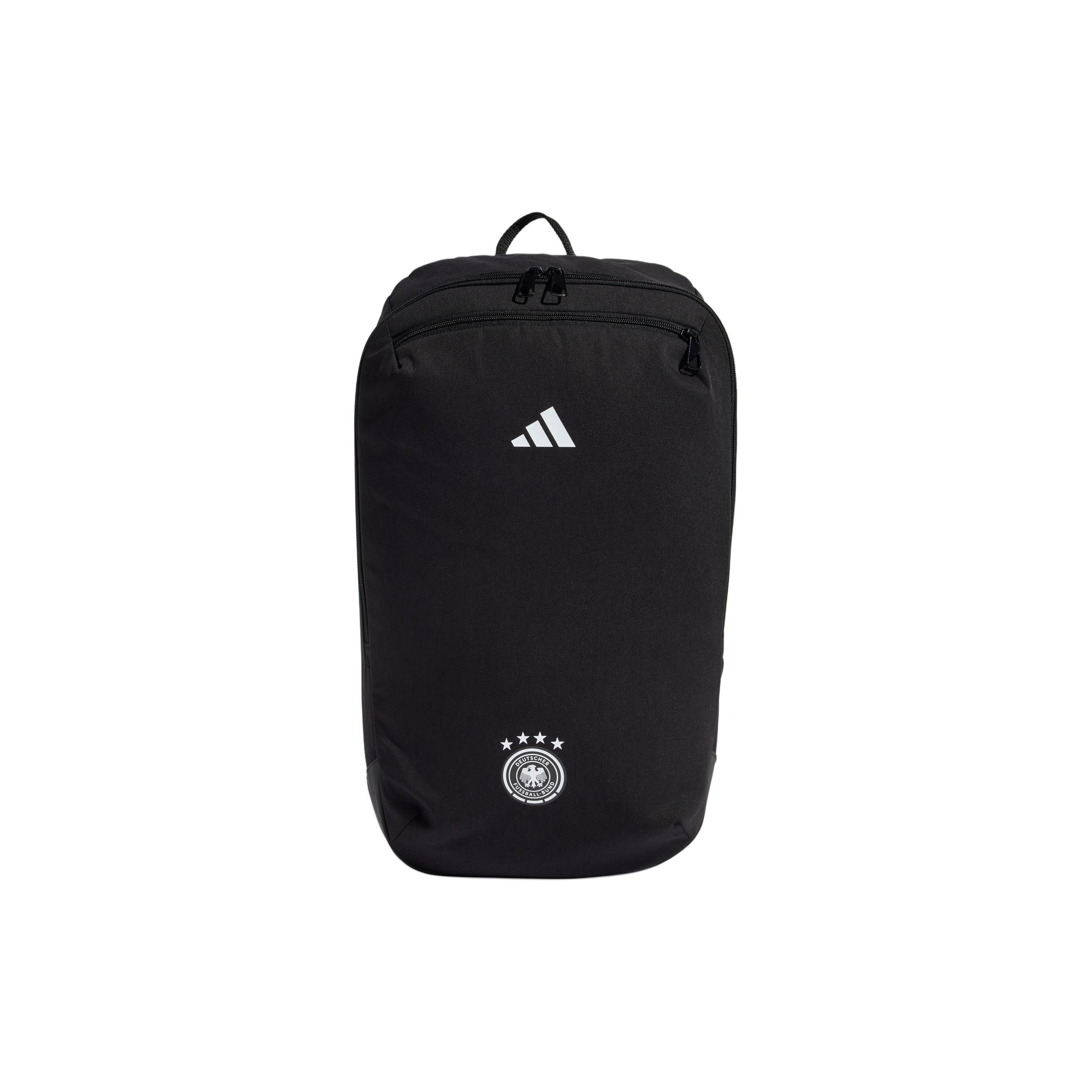 

Adidas Casual Sports Zipper Backpack Unisex Backpacks Black White IP4091 Black & White,Medium