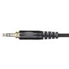 Plug and Play Spring Wire Stereo Jack Cable for HD660s HD650 HD600 HD580 Daily Use
