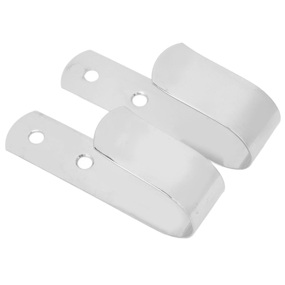 2pcs 304 Stainless Steel J Hook Hangers Rugged Versatile Hanger J Hook Bracket Marine Use