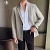 Men's Jacket Casual Suit Men's Youth Loose Work Business Blazers
