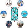 Durable Fade-Resistant Microfiber Football Beach & Pool Towel