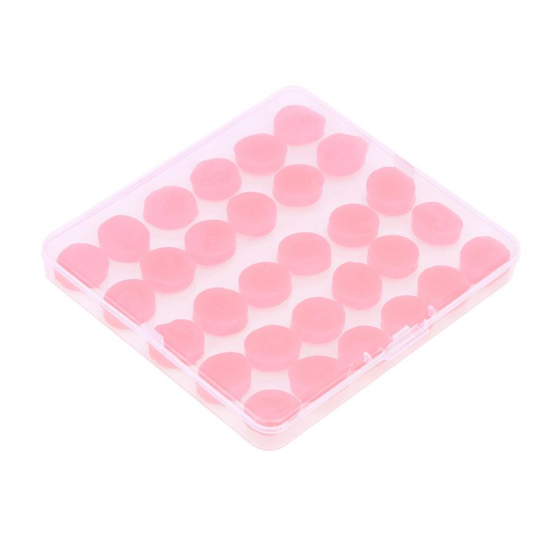 30Pcs Silicone Ear Plugs Noise Reduction Sleep Anti Canceling Sound Insulation