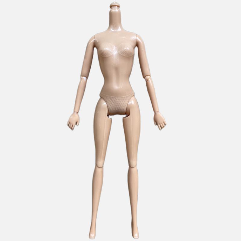 28cm Toys Joints Movable Nude Naked Male Female  Doll Body For 1/6 PP/FR/BABI Super Model Doll House DIY Body Doll Accessories