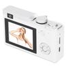 4K Digital Camera 16x Zoom Portable 2.4 Inch Selfie Camera High Resolution 64MP Video Camcorder for Photography Travel 64GB