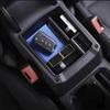 For Volkswagen VW T-ROC 2018~2026 Car Center Console Armrest Storage Box Sundries Tidying Case Layered Tray Interior Accessories