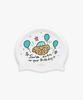 Daibeuintu Birthday Gift Swim Cap - Swimming Enthusiast