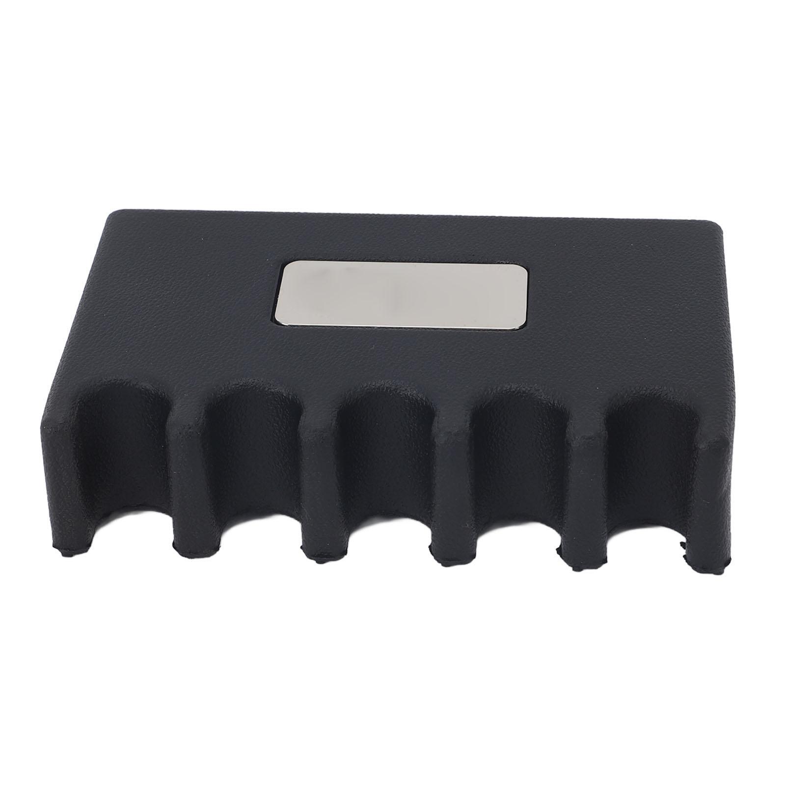 

5 Holes Cue Holder Anti Slip Portable Cue Rest Cue Stick Holder for Table Chair Space Saving