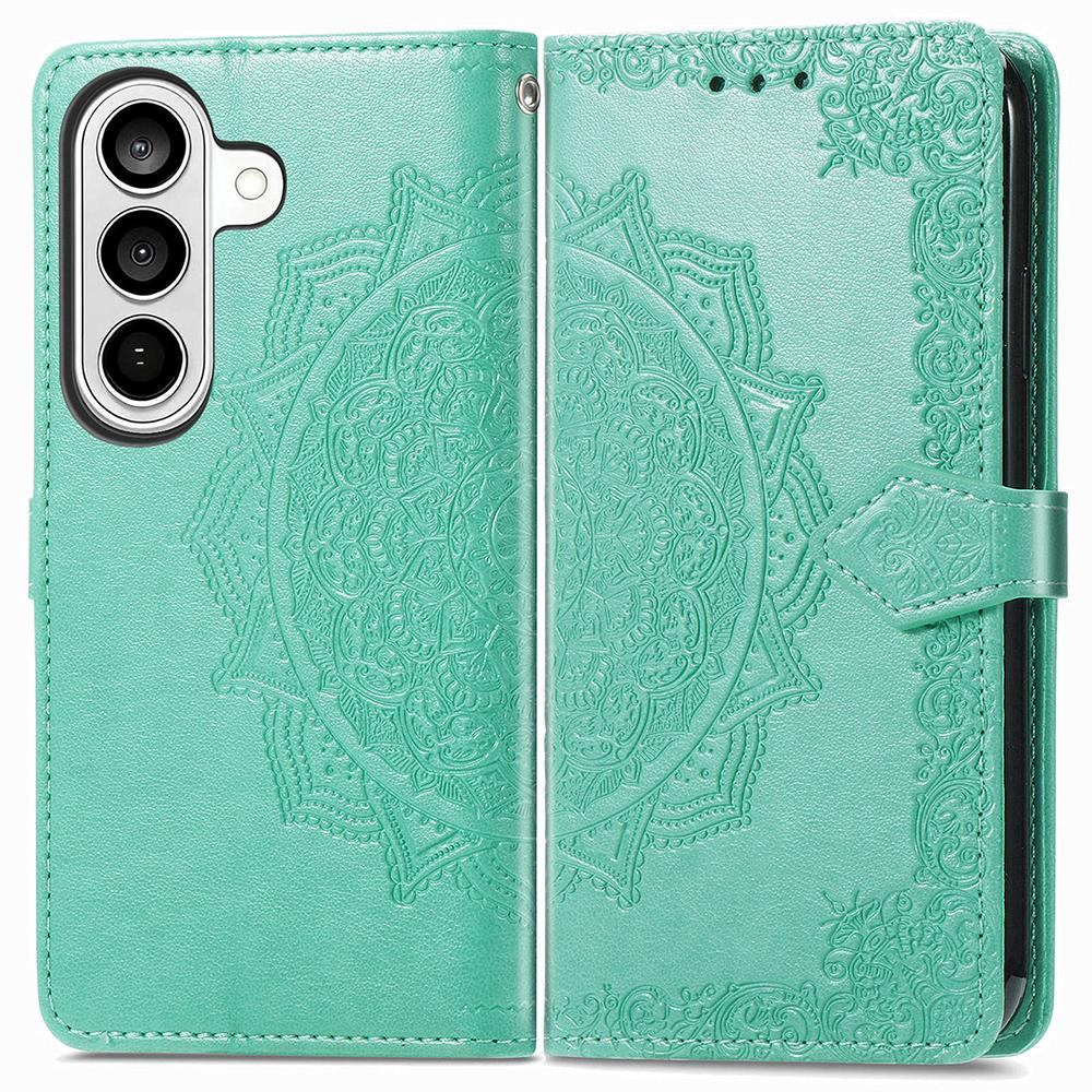 For Samsung Galaxy S26 Case Foldable Stand Wallet Pattern Printing PU Leather Flip Phone Cover