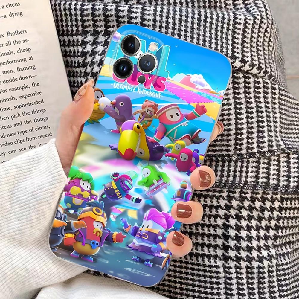 Funny Cute G-Guys F-Fall Game Phone Case for iPhone 15 8 7 6 6S Plus X SE 2020 XR XS 14 11 12 13 Mini Pro Max Mobile Case