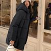 Fashion Woman Winter Coats Hooded Loose Thick Warm Long Parkas Casual Women's Jackets