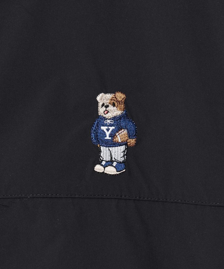Yale Embroidery Dan Lightweight Packable Windbreaker_Black