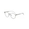 Unisex Retro Style Round Glasses