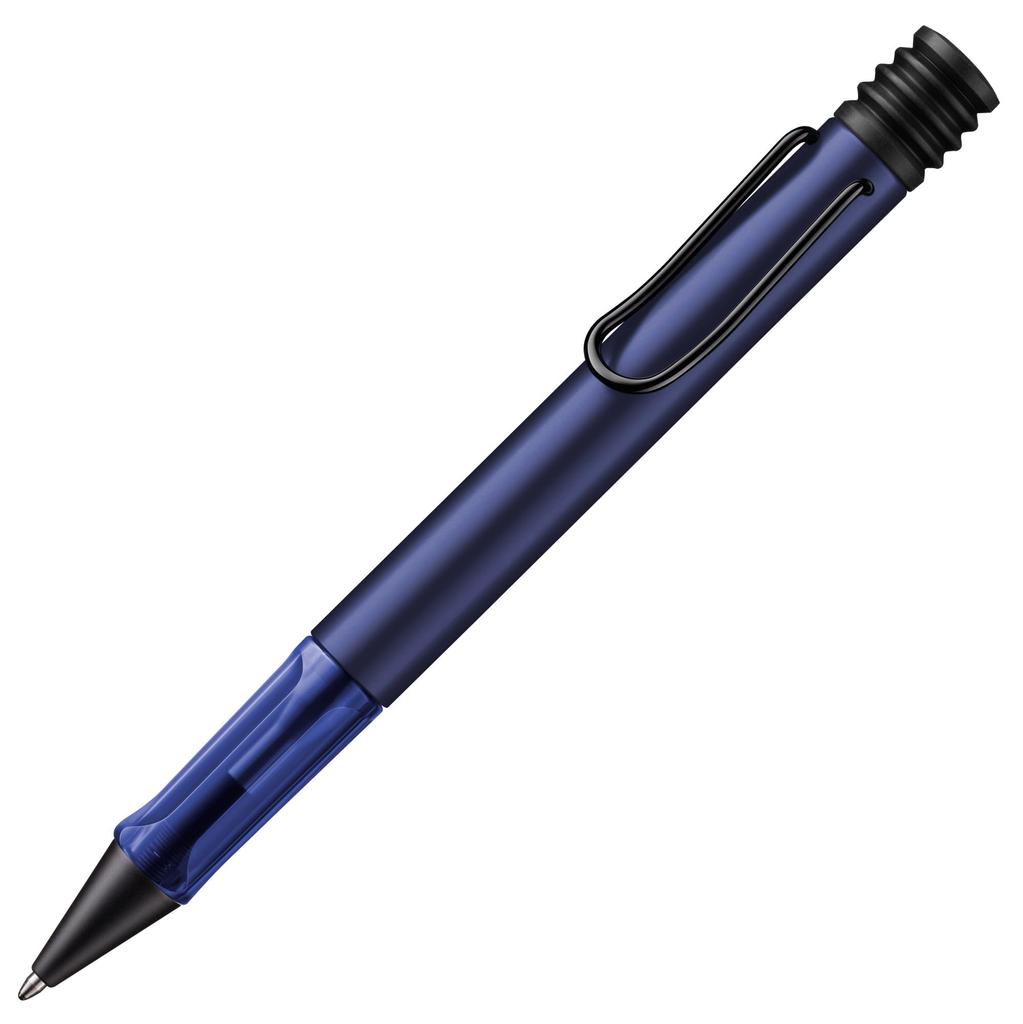 Lamy Dark Dusk Transparent Ballpoint Pen with an Ergonomic Grip and Medium Line Width Lightweight Aluminum Body Includes a Black AL-star - - -