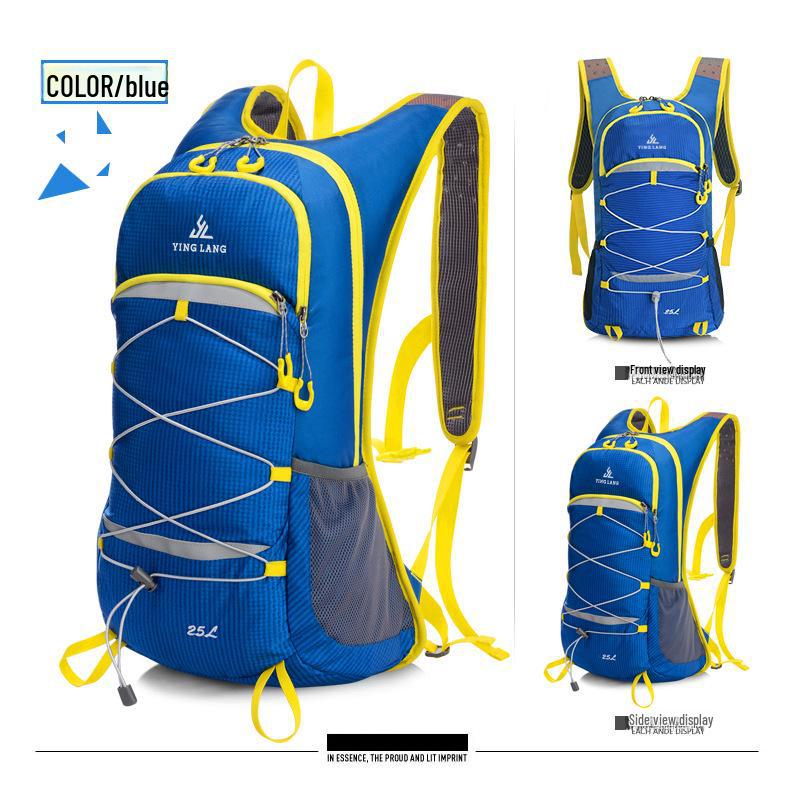 

Легкий рюкзак-гидратор унисекс для бега на открытом воздухе, езды на велосипеде и походов 15L синий