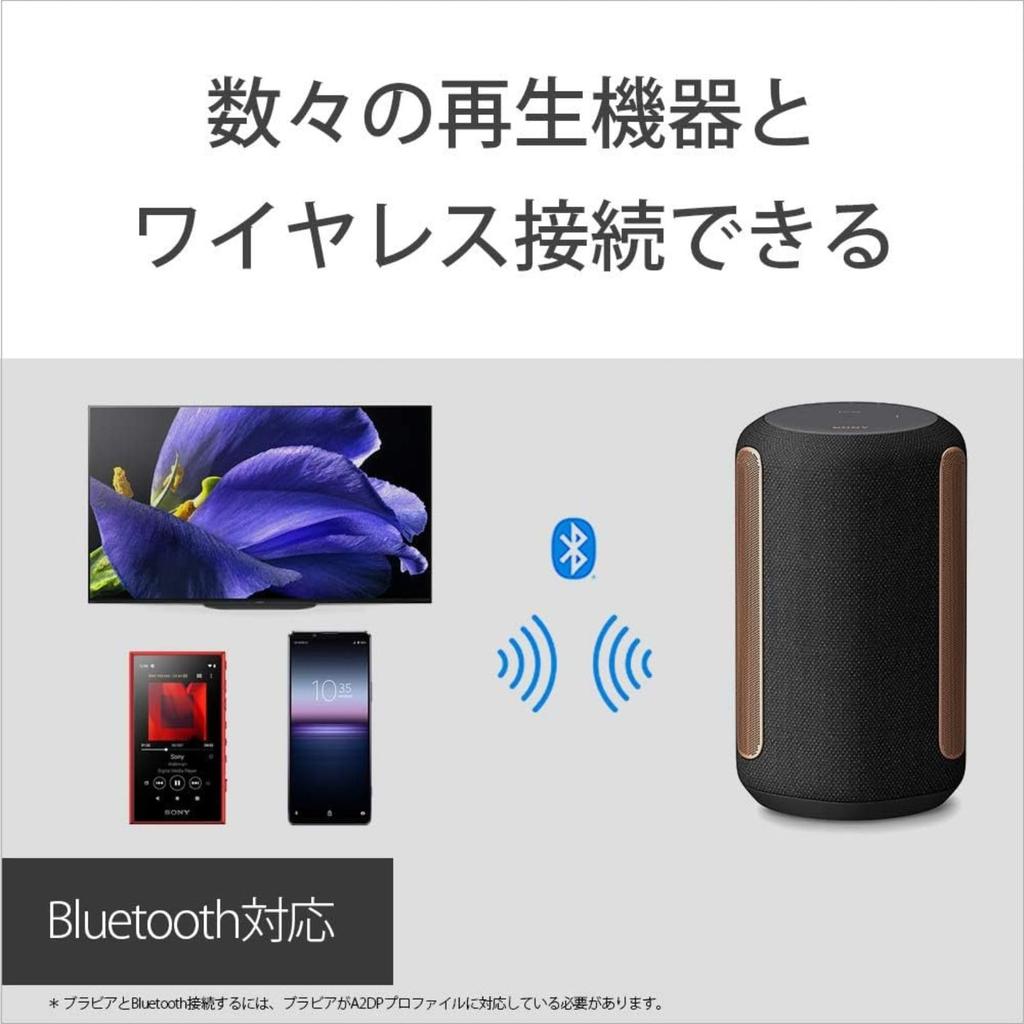 Refurbished Sony 360 Reality Audio Certified Wireless Speaker 360 Reality Audio Compatible with Alexa 2021 Black SRS-RA3000 Compatible, Wi-Fi,