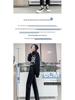 Hong Kong Style Slim Fit High Waist Straight Leg Jeans for Petite Women - Trendy Cropped Cigarette Pants for Autumn