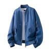 Solid Color Casual Versatile Baseball Suit Men's Sports Casual Jacket Versatile Jacket