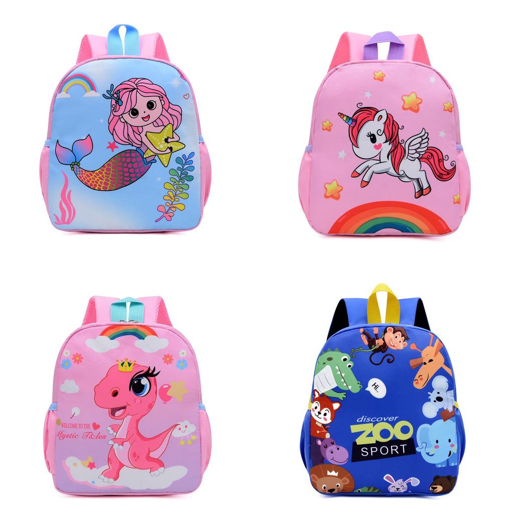 Unicorn Cartoon Kids Backpack With Lightweight Design For School And Daycare