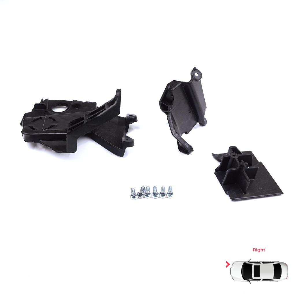 BHL584-2 Scheinwerferhalter-Montage, Reparaturhalterung, Laschensatz, rechte Seite für Peugeot 3008 5008 MK2 2016–2024 9814255780