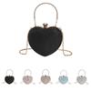 Trendy And Stylish Small Bag With Unique Lock Buckle 2023 Summer Fashion Chain Shoulder Crossbody Bag Gold Silver Pink Blue)