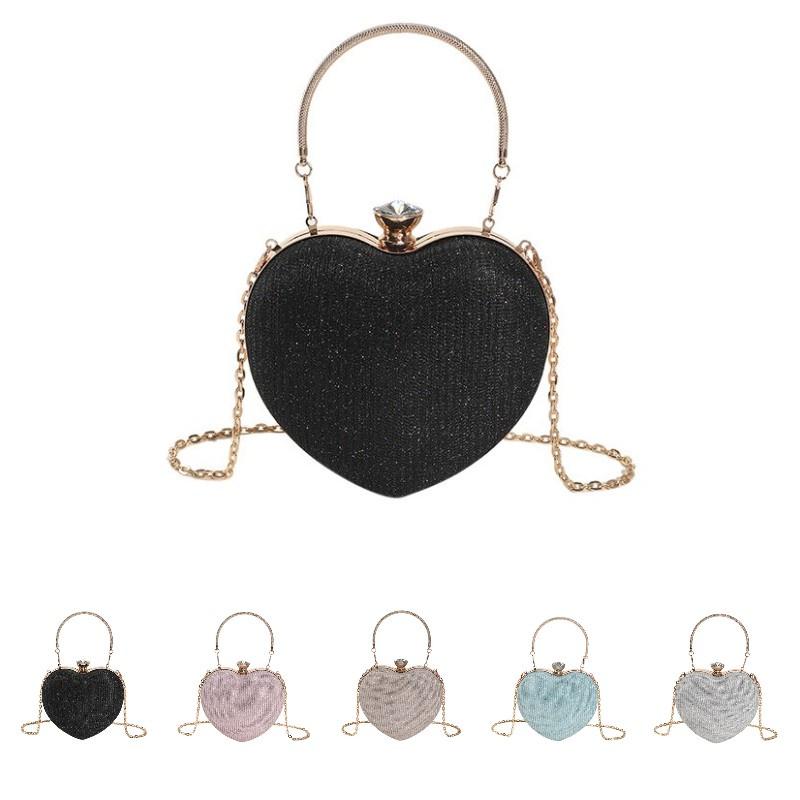 Trendy And Stylish Small Bag With Unique Lock Buckle 2023 Summer Fashion Chain Shoulder Crossbody Bag Gold Silver Pink Blue)