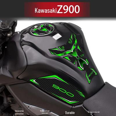 Kawasaki Z900 Fuel Tank 3D Protective Sticker Set