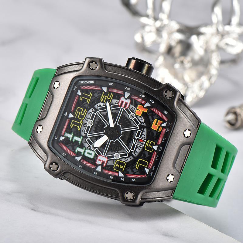 Cross-border Foreign Trade Men's Watch Men's Luminous Quartz Watch Personalized Internet Celebrity J Wine Barrel Fashion Watch