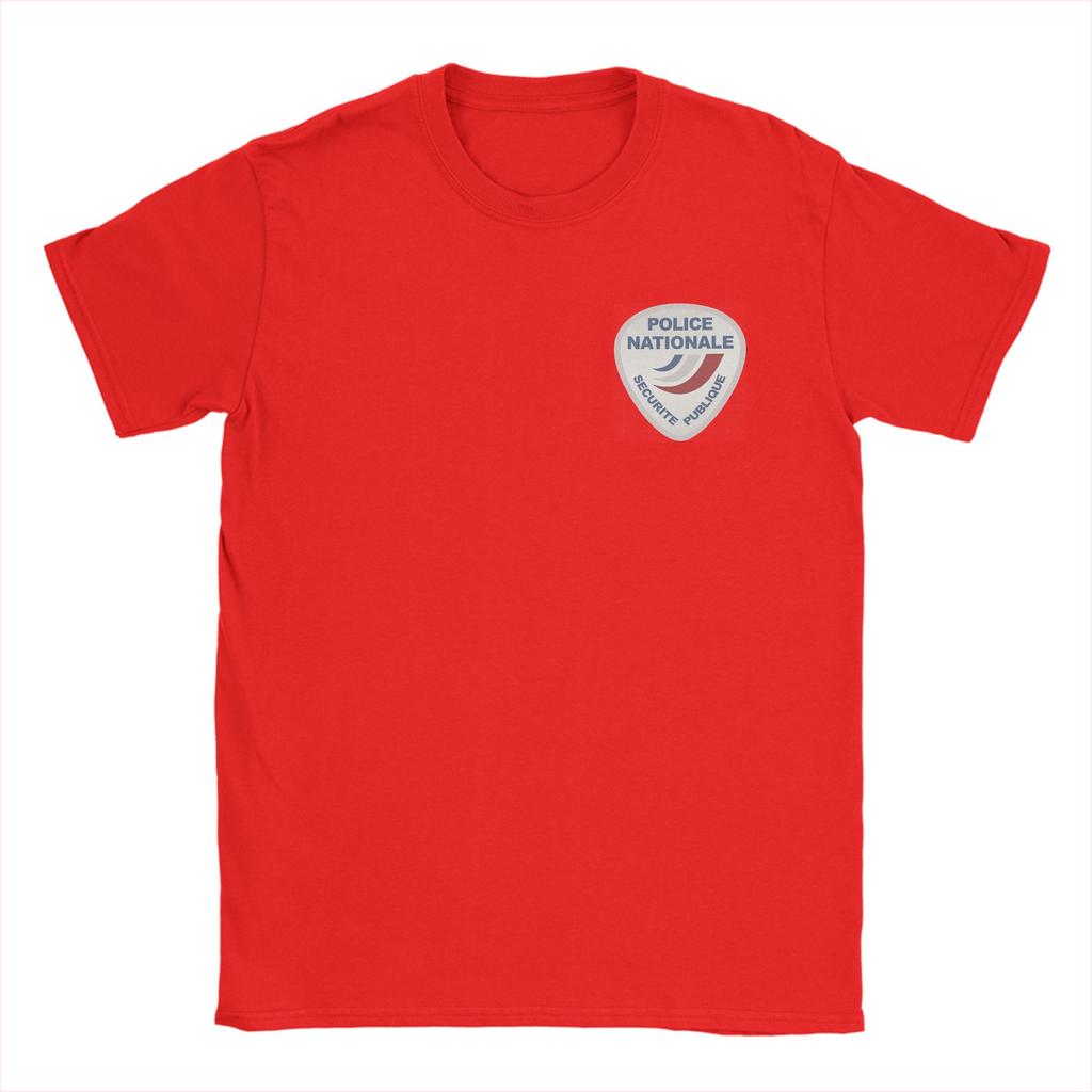 Holenderska Policja Narodowa Zespół Aresztujący Męska Koszulka T-shirt Krótki Rękaw Okrągły Dekolt Czysta Bawełna Nowość Odzież