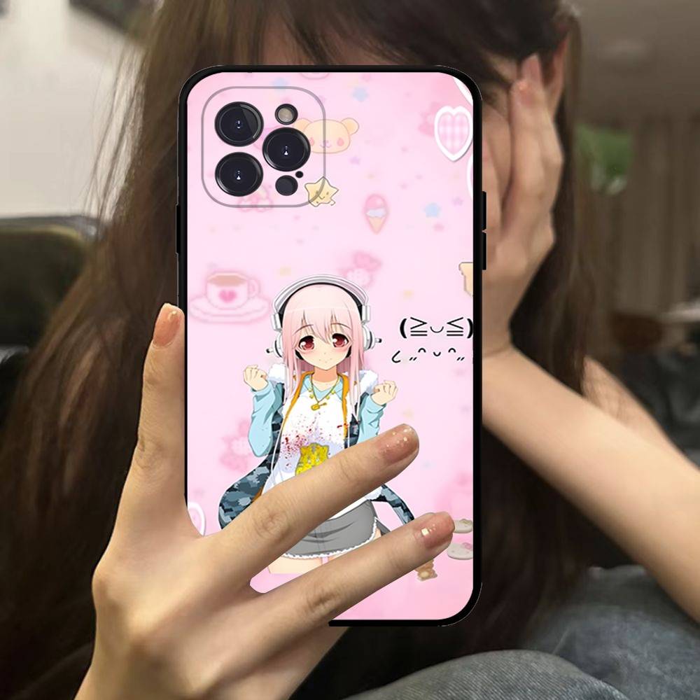 S-sUPER SONICO Phone Case For IPhone 17 Air 16 Pro Max 15 14 13 12 11 Mini Soft TPU Back Cover