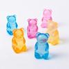 Clear Bear Squeeze Stress Relief Toy Anxiety Bear Stress Glitter Sugar Ball Sensory