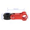 Bike Hollow Stem CNC Machining   Handlebar Extender for Mountain Road Bike Red and Black