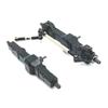 Popu For  RC Car Upgrades Parts Accessories WPL Metal Front and Rear Axle Set  WPL C14 C24 C34 C44 B14 B24 1/16