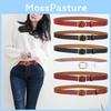 Womens Genuine Leather Waist Belt With Alloy Buckle For Jeans And Dresses Spring Summer Fashion