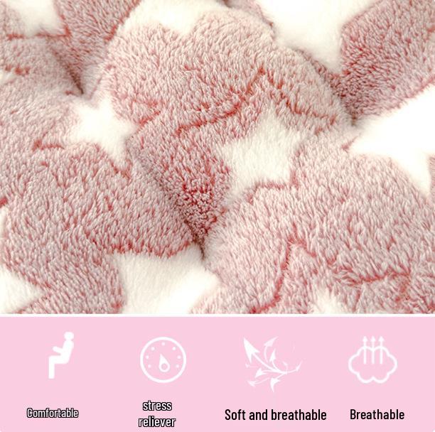 Neukundenrabatt: Dickes Plüsch-Sitzkissen für Ess- oder Bürostühle