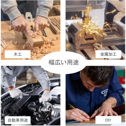 30mm Opening Width C-Clamps, Set of 6, 304 Stainless Steel, Anti-Slip, Wide Fit for DIY, Woodworking, Gluing, Fixing, Welding, Replacement, Genuine Pa