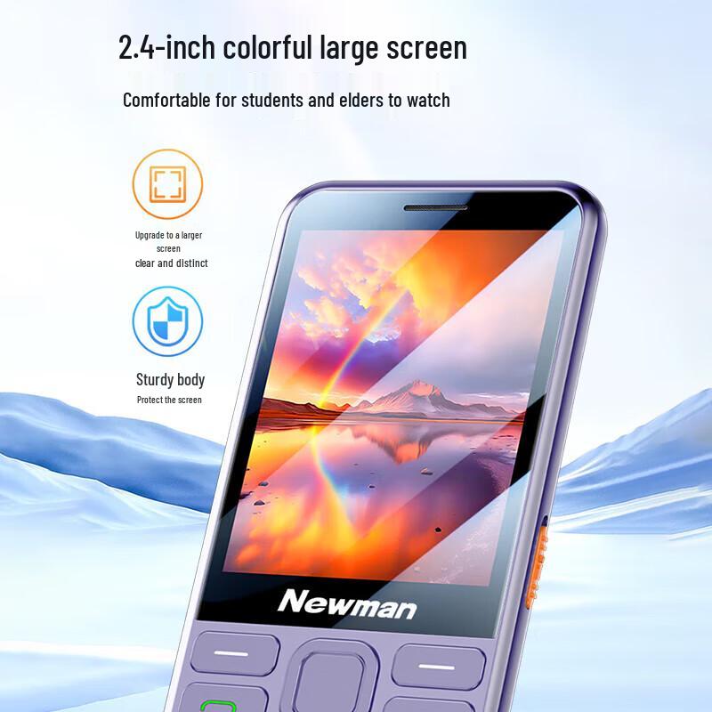 Newman N80 4G Feature Phone for Seniors & Students (CN Version)