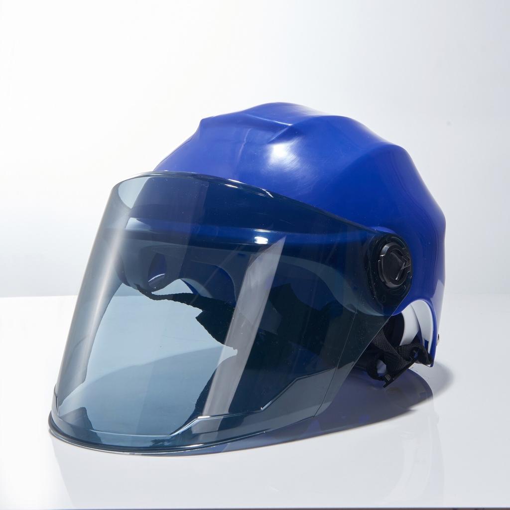 Electric motorcycle helmet Men's and women's sun protection half helmet Four seasons helmet Electric car lightweight protective cap