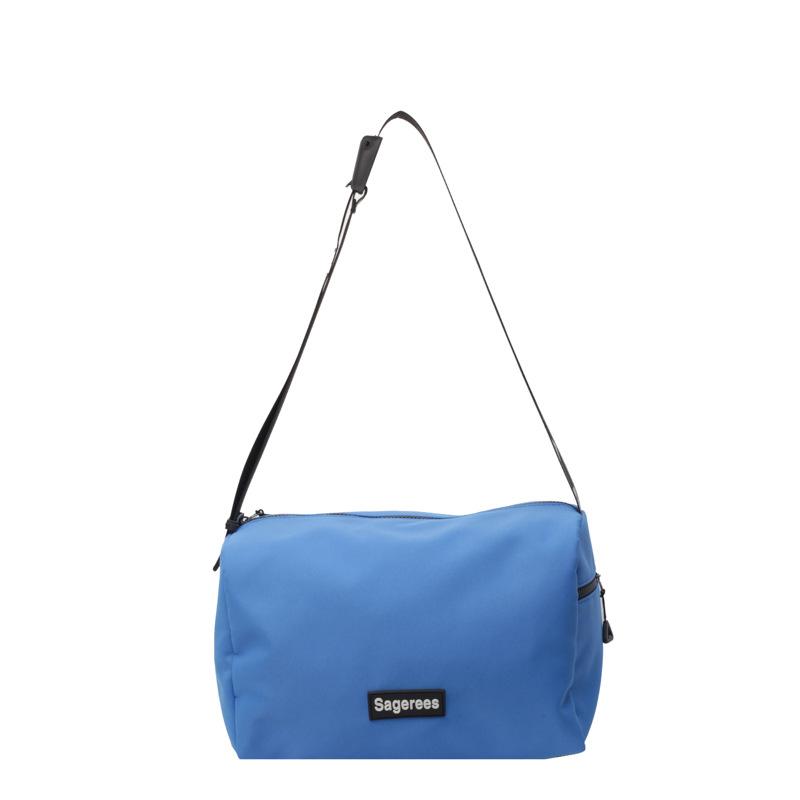 Casual large-capacity messenger bag women's new ins simple and fashionable messenger bag light going out leisure sports bag