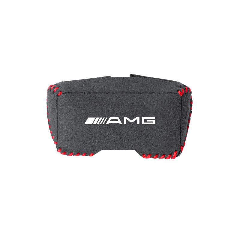 Suede Car Seat Belt Plug Cover Antirust Protective Sticker Shell For Mercedes Benz AMG W223 W213 W206 W464 W247 W167 W166 W222 ZC2